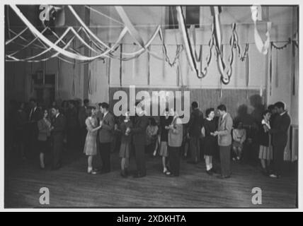 Woodmere Academy, Woodmere, Long Island. Tanzen. Gottscho-Schleisner Kollektion Stockfoto