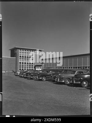 Becton Dickinson, East Rutherford, New Jersey Blick nach Süden zum Turm, Gebäude S. Gottscho-Schleisner Collection Stockfoto