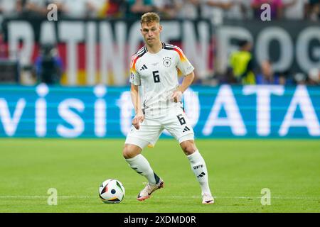 Frankfurt, Deutschland. Juni 2024. Joshua Kimmich (Deutschland) spielte am 23. Juni 2024 in der Frankfurter Arena während des UEFA Euro 2024-Spiels zwischen der Schweiz und Deutschland (Gruppe A Datum 3). (Foto: Sergio Ruiz//SIPA USA) Credit: SIPA USA/Alamy Live News Stockfoto