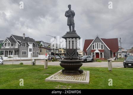 Soldiers’ Memorial Monument, Oak Bluffs, Martha's Vineyard, Massachusetts, USA Stockfoto