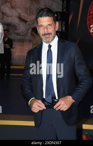 Rom, Piazza del Campidoglio „Premio Biagio Agnes 2024“, auf dem Foto: Salvo Sottile Stockfoto