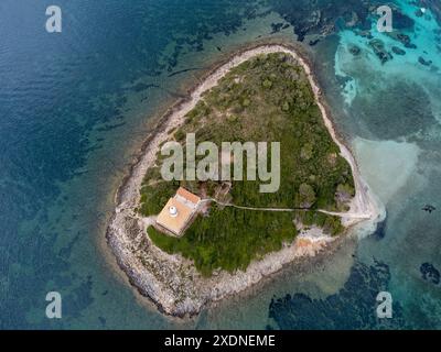 Insel Alcanada, Club de Golf Alcanada, Alcudia. Mallorca, Balearen, Spanien. Stockfoto