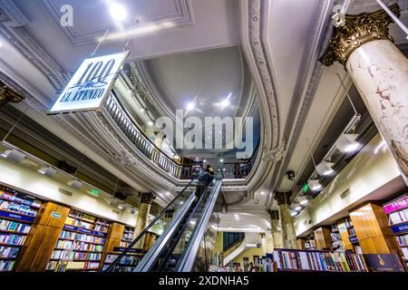 Libreria El Ateneo, Sucursal De La Calle Florida, Buenos Aires, Republica Argentina, Cono Sur, Südamerika. Stockfoto