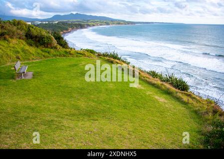 Paritutu Centennial Park in New Plymouth - Neuseeland Stockfoto