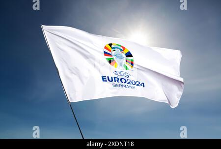 Deutschland Berlin 15.06.24 die UEFA-Fußball-Europameisterschaft 2024 Stockfoto