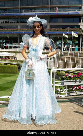 Ascot, Großbritannien. Juni 2024. Rennfahrer auf der Ascot Racecourse am vierten Tag von Royal Ascot. Kredit: Maureen McLean/Alamy Stockfoto