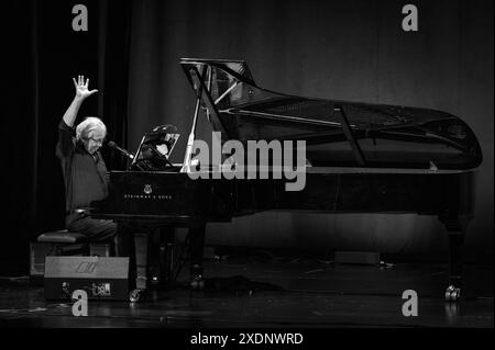 Madrid, Madrid, Spanien. Juni 2024. WIM MERTENS, Komponist und Sänger. (Kreditbild: © Oscar Manuel Sanchez/ZUMA Press Wire) NUR REDAKTIONELLE VERWENDUNG! Nicht für kommerzielle ZWECKE! Stockfoto