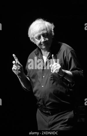 Madrid, Spanien. Juni 2024. Wim Mertens tritt am 23. Juni 2024 beim Universal Music Festival in Madrid auf. (Foto: Hazhard Espinoza Vallejos/NurPhoto) Credit: NurPhoto SRL/Alamy Live News Stockfoto