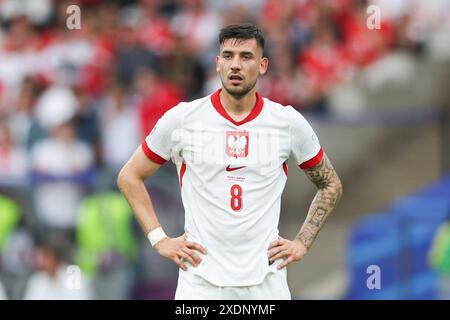 Berlin, Deutschland. Juni 2024. Jakub Moder aus Polen war beim Spiel der UEFA EURO 2024 zwischen Polen und Österreich im Olympiastadion zu sehen. Endpunktzahl: Polen 1:3 Österreich. (Foto: Grzegorz Wajda/SOPA Images/SIPA USA) Credit: SIPA USA/Alamy Live News Stockfoto