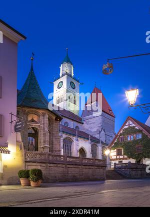 Geographie / Reisen, Deutschland, Baden-Württemberg, Nikolaus-Münster in Ueberlingen, ADDITIONAL-RIGHTS-CLEARANCE-INFO-NOT-AVAILABLE Stockfoto