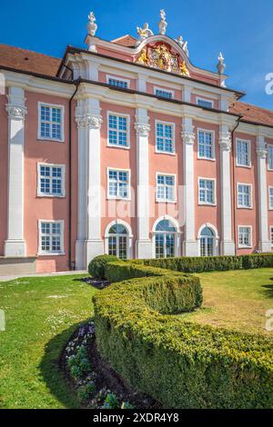 Geographie / Reise, Deutschland, Baden-Württemberg, Meersburg Neues Schloss mit Gartenterrasse, EXTRA-RIGHTS-CLEARANCE-INFO-NOT-AVAILABLE Stockfoto