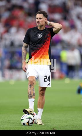 Frankfurt, Deutschland. Juni 2024. Robin Koch aus Deutschland während des UEFA-Europameisterschaftsspiels in der Commerzbank-Arena in Frankfurt. Der Bildnachweis sollte lauten: David Klein/Sportimage Credit: Sportimage Ltd/Alamy Live News Stockfoto
