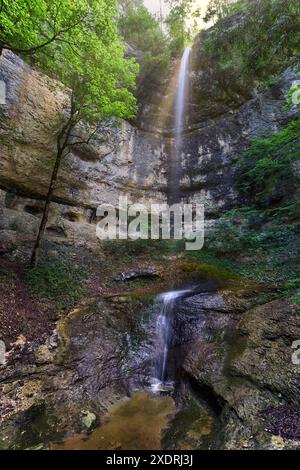 Gempen, Schweiz, Solothurn, Schartenflue, Herbst, Schwarzbubenland Stockfoto
