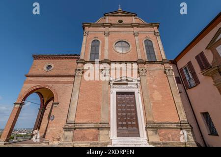 Die Kirche San Michele in Bosco, in einer malerischen Gegend von ​​Bologna, Italien Stockfoto