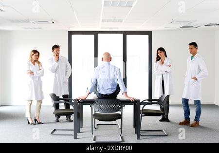 Führungskräfte. Leeres Büro. Meeting-Raum. Stockfoto