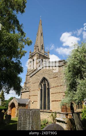 St. Mary's Church, Rushden, Northamptonshire Stockfoto