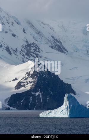 Iceberg, Livingston Island, South Shetland Islands, Antarktische Halbinsel, Antarktis Stockfoto