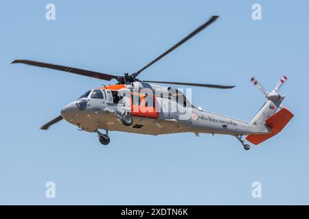 Sikorsky UH-60 Black Hawk Militärhubschrauber Stockfoto