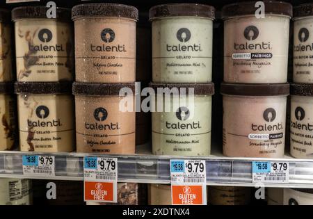 D'Agostino Supermarkt in New York City, USA 2024 Stockfoto