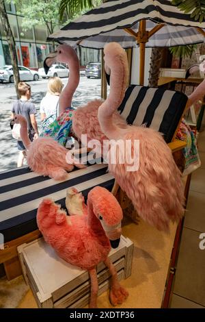 FAO Schwarz ist ein berühmter Spielwarenladen im 30 Rockefeller Center, New York City, USA 2024 Stockfoto