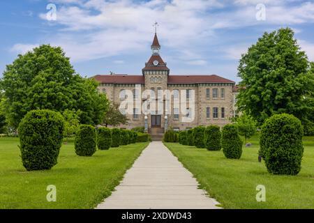 Wellington County Museum and Archives in der Nähe von Elora, Ontario, Kanada Stockfoto