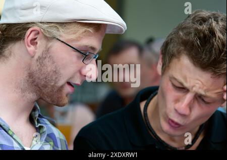 Junge Menschen Stockfoto