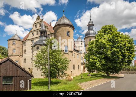 Geographie / Reise, Deutschland, Baden-Württemberg, ehemaliges Wasserschloss in Waldmannshofen, ADDITIONAL-RIGHTS-CLEARANCE-INFO-NOT-AVAILABLE Stockfoto