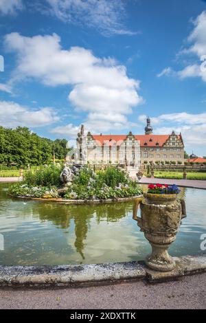 Geographie / Reise, Deutschland, Baden-Württemberg, Schloss Weikersheim, ADDITIONAL-RIGHTS-CLEARANCE-INFO-NOT-AVAILABLE Stockfoto