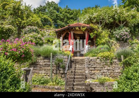 Geographie / Reise, Deutschland, Baden-Württemberg, Rosengarten in der Nähe, ADDITIONAL-RIGHTS-CLEARANCE-INFO-NOT-AVAILABLE Stockfoto