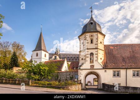 Geographie / Reisen, Deutschland, Baden-Württemberg, Kloster Schöntal, ADDITIONAL-RIGHTS-CLEARANCE-INFO-NOT-AVAILABLE Stockfoto