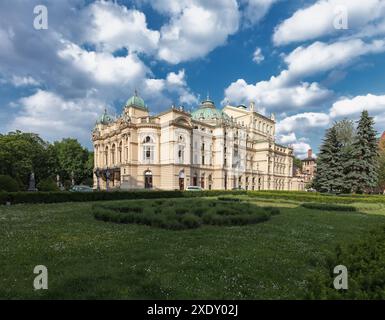 Juliusz så‚Oowacki Theater Stockfoto