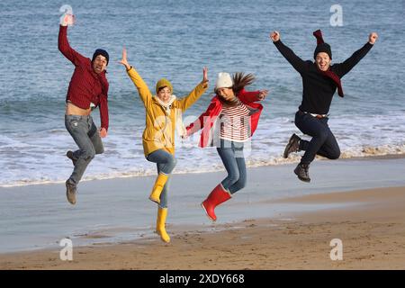 Lebensstile, Hendaye Beach Stockfoto