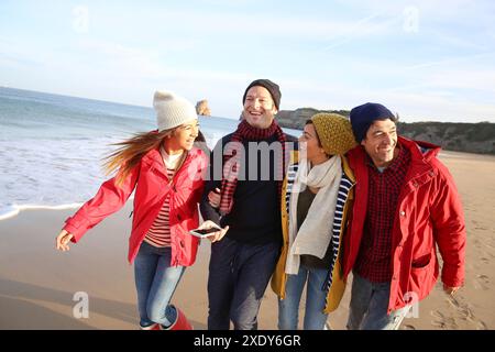 Lebensstile, Hendaye Beach Stockfoto