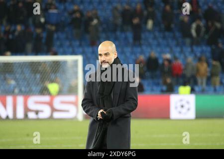 Football CL: Achtelfinale, FC Basel gegen Manchester City Stockfoto