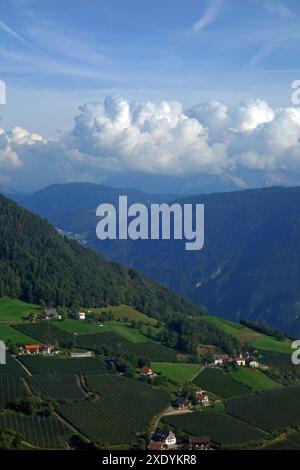 Landschaft in Bozen Stockfoto