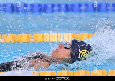 DI PASSIO Claudia 200M Medley Finale Frauen während der Schwimmen Internationals - LX Trofeo 'Sette Colli' IP im Foro Italico Swimming Center in Rom, Italien am 23. Juni 2024 Stockfoto