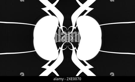 Kaleida-Linien Stockfoto