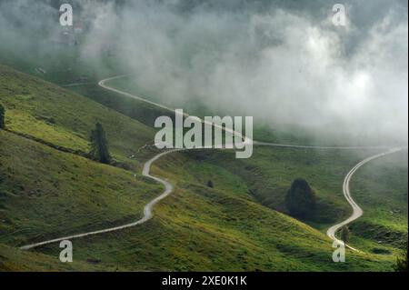 Monte Grappa in Italien Stockfoto