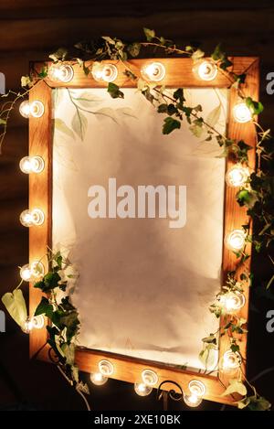 Sitzplatte für Restaurantgäste Stockfoto