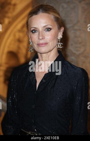 Paris, Frankreich. Juni 2024. Laura Bailey besucht Chanel Front Row während der PFW Haute Couture in Paris, Frankreich am 25. Juni 2024. Foto: Jerome Dominé/ABACAPRESS. COM Credit: Abaca Press/Alamy Live News Stockfoto