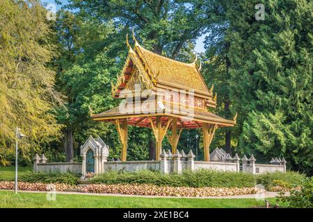 Geographie / Reise, Deutschland, Hessen, Siamese Thai-Sala Tempel in Bad Homburg vor der Hoehe Kurgärten, ADDITIONAL-RIGHTS-CLEARANCE-INFO-NOT-AVAILABLE Stockfoto
