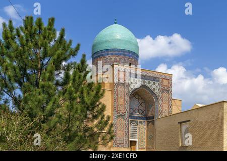 Shahi Zinda Mausoleum Komplex, Samarkand, Usbekistan Stockfoto