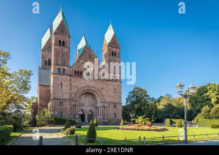 Geographie / Reisen, Deutschland, Hessen, Bad Homburg vor der Höhe Erlöserkirche, ADDITIONAL-RIGHTS-CLEARANCE-INFO-NOT-AVAILABLE Stockfoto