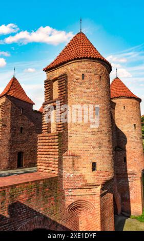 Der Berühmte Warschauer Barbikaner Stockfoto