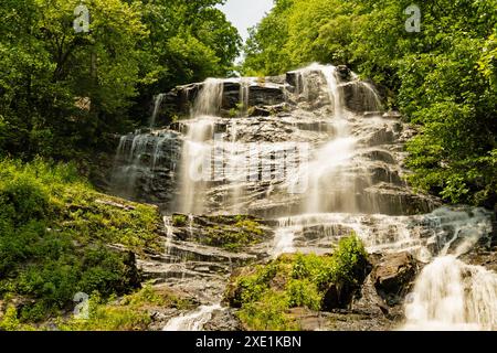 Amicalola Falls State Park in Georgia Stockfoto