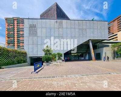 Kolumbien, Medellin, Gebäude des Museums für moderne Kunst, Außenansicht Stockfoto