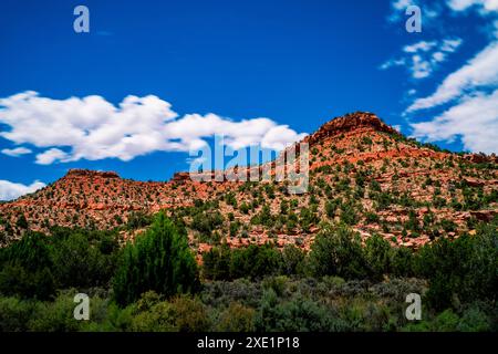 Vermilion Cliff im Südwesten von Utah und Arizona. Stockfoto