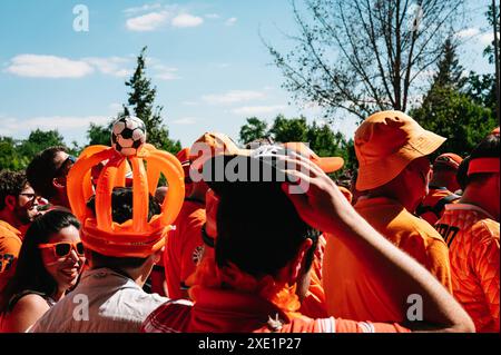 Fanbilder UEFA EURO 2024 Niederlande Österreich *** Fanbilder UEFA EURO 2024 Niederlande Österreich Stockfoto