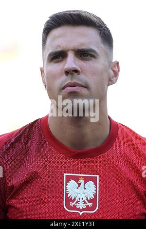 Dortmund, Deutschland. Juni 2024. Fussball UEFA EURO 2024 Gruppenphase 3. Spieltag Frankreich - Polen am 25.06.2024 im BVB Stadion Dortmund Jan Bednarek ( Polen ) Foto: Revierfoto Credit: ddp Media GmbH/Alamy Live News Stockfoto