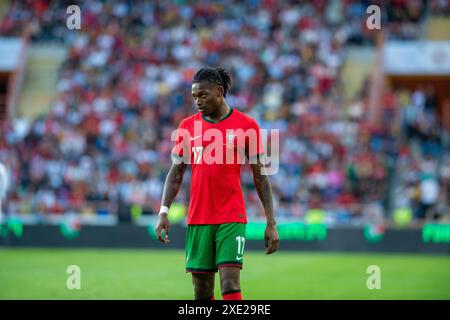 Rafael Leão Action aus dem Spiel gegen Irland Stockfoto